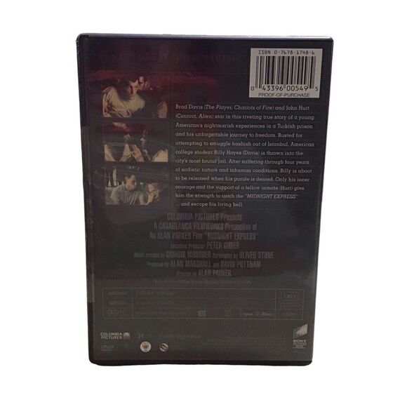 Midnight Express 20th Anniversary Edition DVD - 5/$20 - Picture 2 of 3